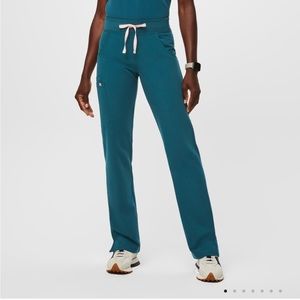 Figs Kade Cargo Scrub Pant- XS Caribbean Blue